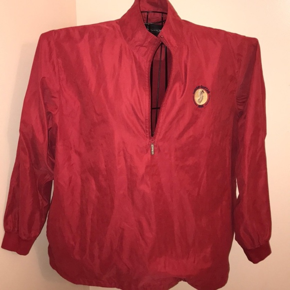 Page & Tuttle 3/4 Zip Up Jacket Size Medium - image 1